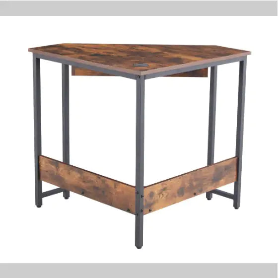CornerCraft Desk with Keyboard Tray and Shelf Storage